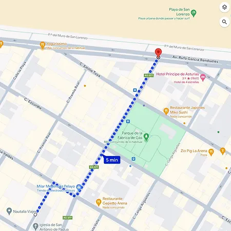 Exclusivo Playa San Lorenzo Con Parking Gratis *